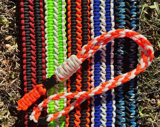 Custom Paracord Lanyard Handmade in USA Two Sizes